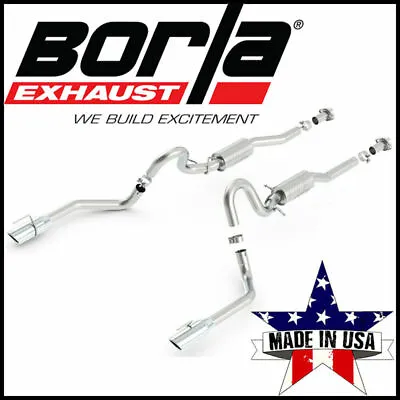 Borla ATAK Cat-Back Exhaust System Fits 1999-2004 Ford Mustang GT 4.6L V8 • $1158.99