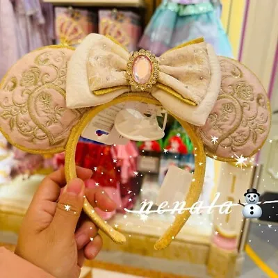 Disney 2024 Beauty And The Beast Belle Minnie Mouse Ears Headband Shanghai • $30.29