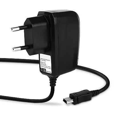 Mini USB Mobile Phone Charger For O2 XDA Orion XDA II Mini Black 1.1m W/ UK Plug • £19.90