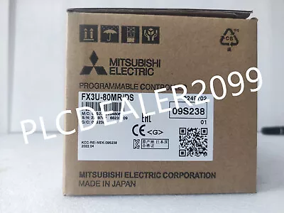 New Mitsubishi PLC Module FX3U-80MR-DS Programmable Controller In Box Via DHL • $382.80