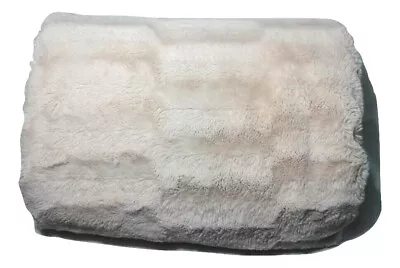 Thro By Marlo LorenzThrow Blanket Cream Faux Fur  • $29