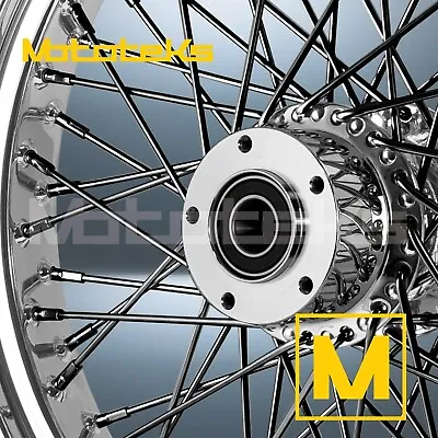 18  18x3.5 60 Spoke Wheel Stainless For Harley Softail Rear Wheel Only (tr) • $529.99