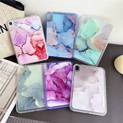 For IPad 10/9/8/7/6/5th Gen Mini 6 Air 5 Pro 11 Case Shockproof Marble TPU Cover • $3.89