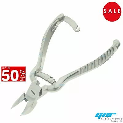 Toe Nail Clippers Cutters Nippers Chiropody Heavy Duty Thick Fungus Ingrown Nail • £7.95