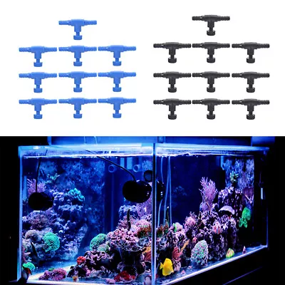 £2.70 • Buy 10X Fish Tank Air-Line Flow Control Regulator Valve Aquarium For  4/6MM Airline