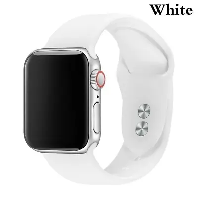 $5.99 • Buy Apple Watch IWatch Sports Band Strap All Series SE 38/40/41/42/44/45/49mm+Film