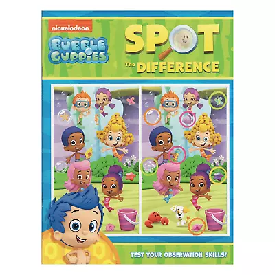 Nickelodeon Bubble Guppies - Kids Spot The Difference Book 32 Pages! • $4.99