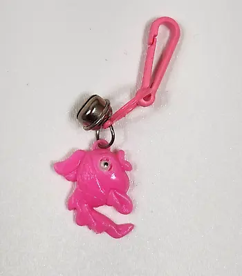 Vintage 1980s Plastic Bell Charm Gold Fish For 80s Necklace • $24.55