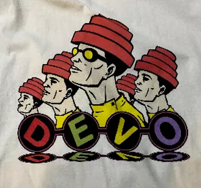 Vintage Devo Band T Shirt// New... DAD Gift -gift Father Day BEST • $16.91