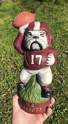 Vintage 1970's-80's MISSISSIPPI STATE BULLDOG Football *MASCOT* Ceramic Figure • $50