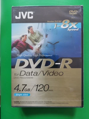 £3 • Buy JVC DVD-R 4.7gb For Data Video Free Postage In UK