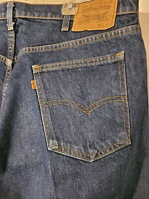 Vintage Levi Strauss Men's Blue Jeans Orange Label Size W42 X L32 • $39.90