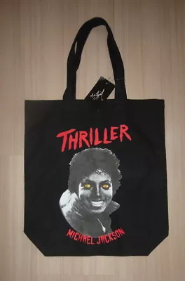 Michael Jackson Thriller King Of Pop Collectible Ecbizz Japan Cloth Bag Rare!  • $24.99