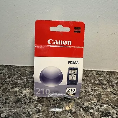 NEW   Canon 210 High-Yield Ink Cartridge PG-210 9ml Pixma - Black Exp June 2019 • $17.99