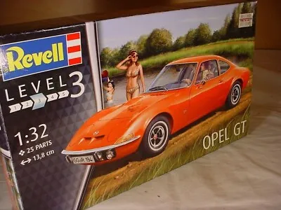 Revell Opel Gt Model Set - Level 3 - 1:32 - 07680 - • £23