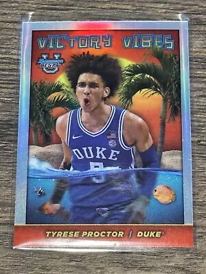 2023-24 Bowman University Best TYRESE PROCTOR Victory Vibes Refractor • $0.99