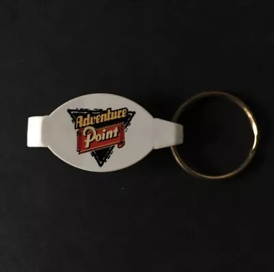 Vintage POINT BEER Keychain Adventure Bottle / Tab Opener Key Fob Ring By EVANS • $12.95