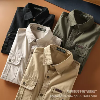 Jack Pyke Tundra Shirt Check Full Zip Sherpa Fleece Lined Hunting Jacket Top • £23.95