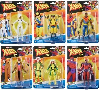 Hasbro X-Men '97 Marvel Legends Retro 6-inch Action Figures Wave 1 - Your Choice • $29.99