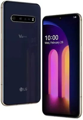 $210.99 • Buy LG LG V60 ThinQ 5G V600AM AT&T 128G LTE Unlocked Smartphone !New Sealed! PS