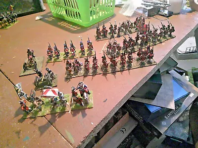 British Brigade 7YW/Jacobite Reb 28mm Metal 84 Figs Painted & Based Crann Tara • £160