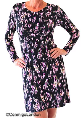 N & Willow Elegant Dress - Choice Of Vision Berries - Made In Italy • £39