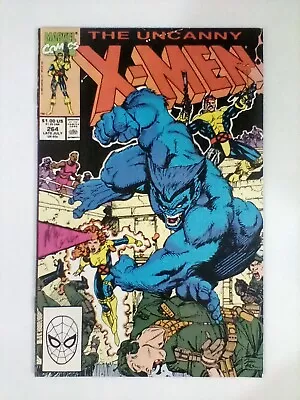 Uncanny X-Men #264 - SIGNED By Mike Collins Artist (Chris Claremont. 1990🔥) • £5.99