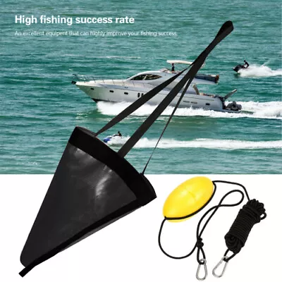 $22.95 • Buy 24  Drift Sock Sea Anchor Drogue Sea Brake W/ 30ft Kayak Tow Rope Float Ball