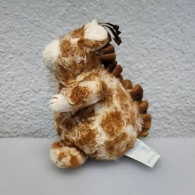 Mud Pie Plush Giraffe Baby 6  Small Stuffed Zoo Animal Fat Round Lovey • $5.86