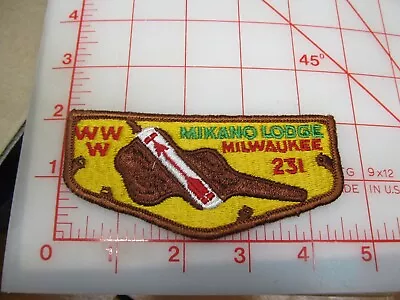 OA Lodge 231 MIKANO Collectible Vintage Brotherhood Flap Cb Patch (o26) • $5.99