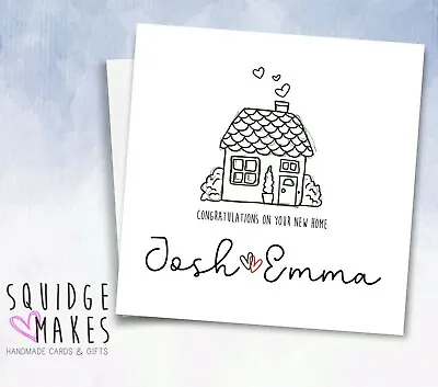 £3.25 • Buy Personalised New House Card * New Home Card * Moving House* First House New Home