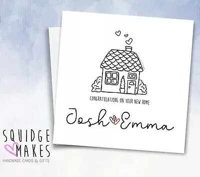 £3.25 • Buy Personalised New House Card * New Home Card * Moving House* First House New Home