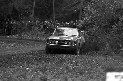 Datsun Violet WRC RAC Rally Racing 1975 Old Photo • $10