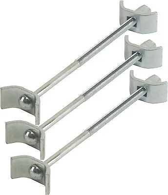 £6.12 • Buy Worktop Wing Bolts Joining Connecting Fixing Zip Clamps - 3 Pack Heavy Duty
