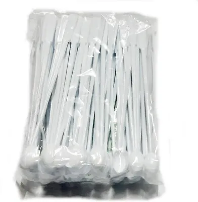 Coffee Spoons Plastic Mini Tea Disposable Stick Stirrer Cocktail Blender 100 Pcs • $11.99