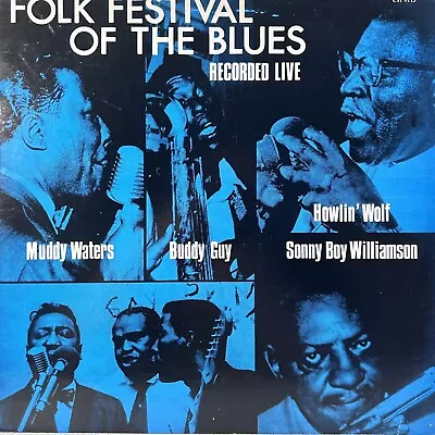 Folk Festival Of The Blues 1963 RE84 NM Waters Guy Wolf Williamson • $24.99