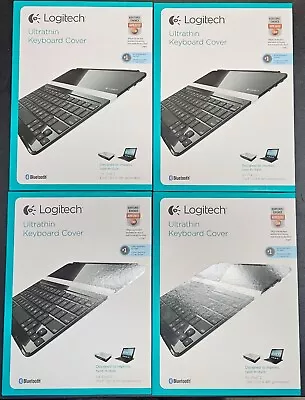 Lot Of 4 - Logitech Ultrathin Keyboard Cover  For IPad 23 & 4th Gen • $34.99