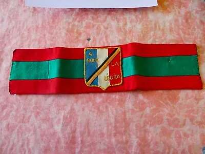Rare Foreign Legion Belge Friendly Armbal To Us Legion • $63.87