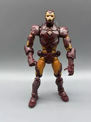 Marvel Legends ToyBiz (2004) Series 8 Modern Iron Man With Base No Mask • $15.99