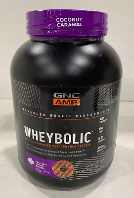 GNC AMP Sustained Protein Blend Girlscout Coconut Caramel 3 Lb • $34.99