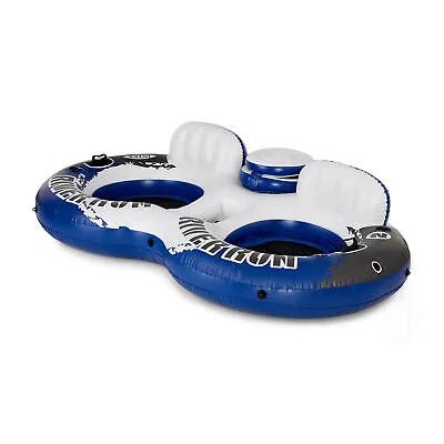 Intex River Run 2 Person  Inflatable Tube Raft Float With Cooler For Pool & Lake • $43.19