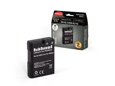 £40 • Buy Hahnel HL-E14/EL14A Li-ion 7.4V 1050mAh Rechargeable Battery - Nikon EN-EL14/14a