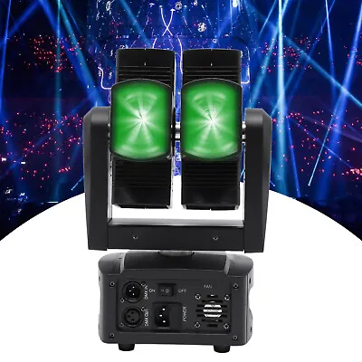 LED Laser Moving Head Light RGBW Rotating Stage Lighting Beam DMX DJ Light Disco • $106.41