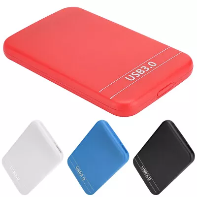 HDD Enclosure 2.5' Inch SATA USB 3.0 3TB Hard Drive SSD Case External For Laptop • £5.21