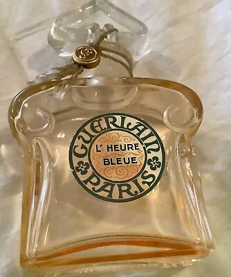 Vintage Factice Dummy Guerlain Paris L’ Heure Bleue Bottle Empty • $49.99