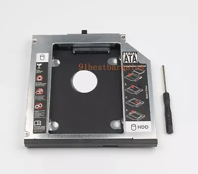 New 2nd SATA Hard Drive Caddy 12.7mm For Lenovo Thinkpad T420 T420i T430 T520 • $8.38