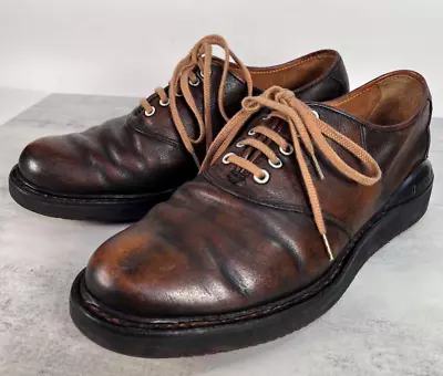 VISVIM Leather Shoes Patrician Folk Vintage Processed Boots US10 From Japan • $622