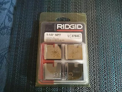 $37.75 • Buy Ridgid 37845 1-1/2  Npt 12r Pipe Threading Dies Or 11r 111r 30-a 31-a 00-r New