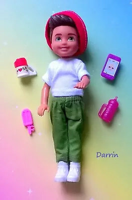 ⚽️Barbie Chelsea Boy  Darrin Doll Redressed Plus  Accessories🏆 • $24.95