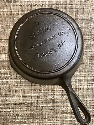 Martin Stove & Range No.5 Cast Iron Skillet Lodge • $75